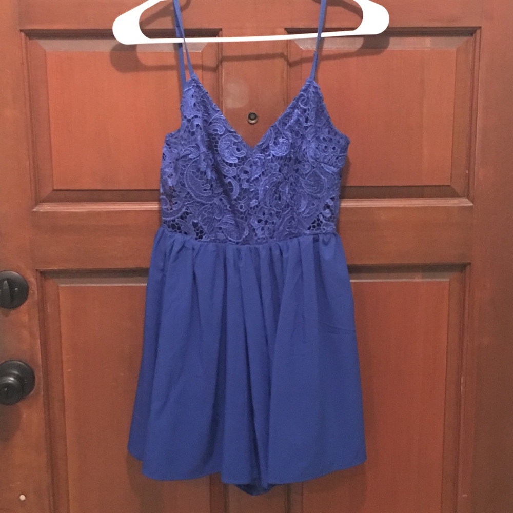 Blue Dress / Romper